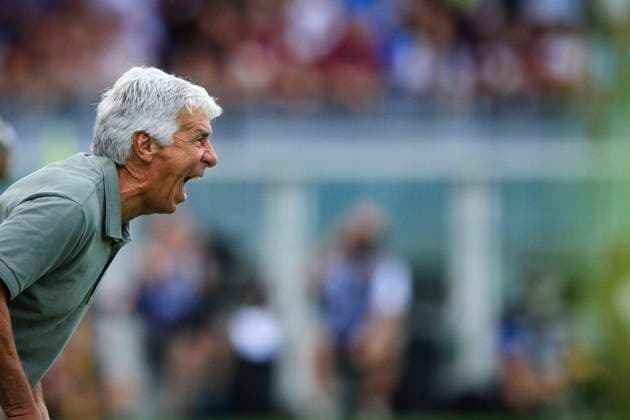 Torino - Atalanta Serie A 25 08 2024 Atalanta coach Gian Piero Gasperini gestures during the Serie A football match number 2 between Torino and Atalanta at the Stadio Olimpico Grande Torino in Turin, Piedmont, Italy, on August 25, 2024. Turin Piedmont Italy  Copyright: xMatteoxBottanellix originalFilename:bottanelli-torinoat240825_npGs7.jpg
