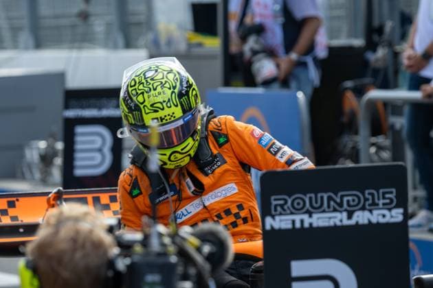Formula 1 GP Zandvoort Holland Sunday, 25 08 2024 Lando Norris 4, McLaren Formula 1 Team Formula 1 GP Zandvoort Holland Sunday, 25 08 2024 Copyright: xBEAUTIFULxSPORTS Erlhofx