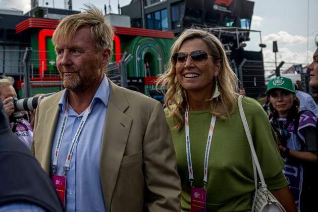 Zandvoort - 25-08-2024, Circuit Zandvoort, Willem-Alexander, King of the Netherlands and Queen Maxima at the Formula 1 Netherlands Grand Prix 2024 Sunday Formula 1 Netherlands Grand Prix 2024 Sunday  x26121573x Copyright: