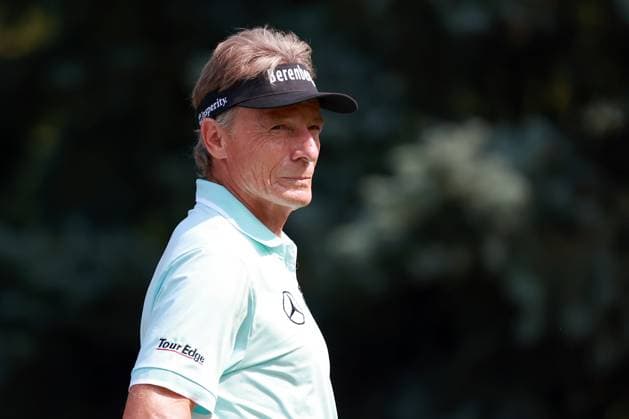The Ally Challenge GRAND BLANC,MICHIGAN-AUGUST 25: Bernhard Langer of Germany looks from the 2nd tee during the final round of The Ally Challenge presented by McLaren at Warwick Hills Golf & Country Club, Grand Blanc, MI, USA Sunday, August 25, 2024. Grand Blanc Michigan United States  Copyright: xAmyxLemusx originalFilename:lemus-theallyc240825_npwgz.jpg