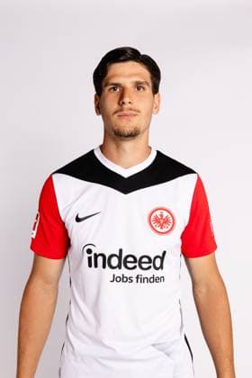 Igor Matanovic, Eintracht Frankfurt, portrait date 2024 2025 1 BL Bundesliga Football Poolfoto ,EDITORIAL USE ONLY