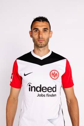 Ellyes Skhiri, Eintracht Frankfurt, portrait date 2024 2025 1 BL Bundesliga Football Poolfoto ,EDITORIAL USE ONLY