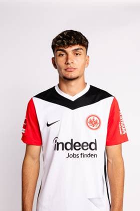 Can Uzun, Eintracht Frankfurt, Portrait date 2024 2025 1 BL Bundesliga Football Poolfoto ,EDITORIAL USE ONLY