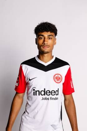 Nathaniel Brown, Eintracht Frankfurt, portrait date 2024 2025 1 BL Bundesliga Football Poolfoto ,EDITORIAL USE ONLY
