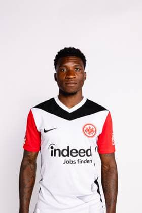 Aurelio Buta, Eintracht Frankfurt, portrait date 2024 2025 1 BL Bundesliga Football Poolfoto ,EDITORIAL USE ONLY