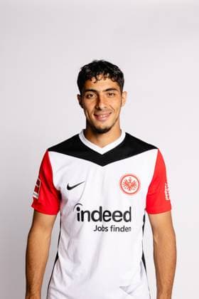 Fares Chaibi, Eintracht Frankfurt, portrait date 2024 2025 1 BL Bundesliga Football Poolfoto ,EDITORIAL USE ONLY