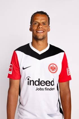 Timothy Chandler, Eintracht Frankfurt, portrait date 2024 2025 1 BL Bundesliga Football Poolfoto ,EDITORIAL USE ONLY