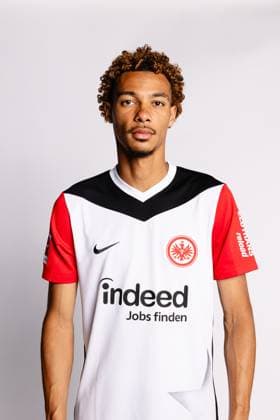 Hugo Ekitike, Eintracht Frankfurt, portrait date 2024 2025 1 BL Bundesliga Football Poolfoto ,EDITORIAL USE ONLY