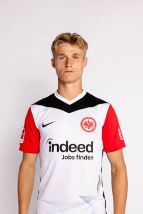 Noah Fenyö, Eintracht Frankfurt, portrait date 2024 2025 1 BL Bundesliga Football Poolfoto ,EDITORIAL USE ONLY