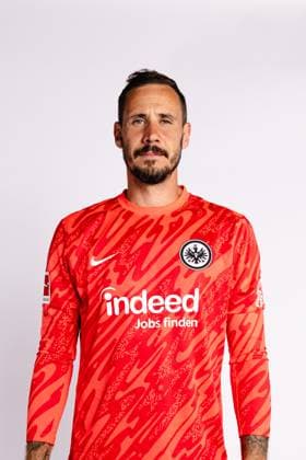 Jens Grahl, Eintracht Frankfurt, Portrait date 2024 2025 1 BL Bundesliga Football Poolfoto ,EDITORIAL USE ONLY