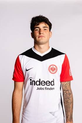 Krisztian Lisztes, Eintracht Frankfurt, portrait date 2024 2025 1 BL Bundesliga Football Poolfoto ,EDITORIAL USE ONLY