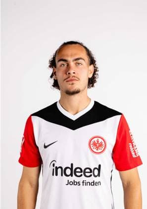 Arthur Theate, Eintracht Frankfurt, portrait date 2024 2025 1 BL Bundesliga Football Poolfoto ,EDITORIAL USE ONLY