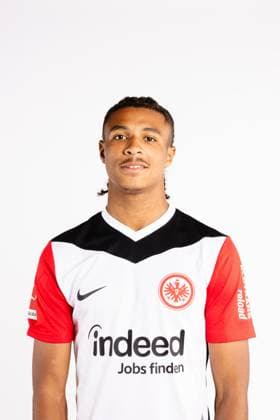 Jean Matteo Bahoya, Eintracht Frankfurt, portrait date 2024 2025 1 BL Bundesliga Football Poolfoto ,EDITORIAL USE ONLY