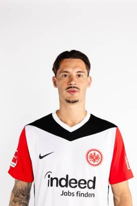 Robin Koch, Eintracht Frankfurt, Portrait date 2024 2025 1 BL Bundesliga Football Poolfoto ,EDITORIAL USE ONLY