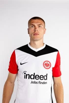 Rasmus Kristensen, Eintracht Frankfurt, portrait date 2024 2025 1 BL Bundesliga Football Poolfoto ,EDITORIAL USE ONLY