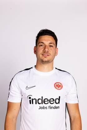 Arber Mustafa, U21 Eintracht Frankfurt, portrait date 2024 2025 RL Südwest Regionalliga Fußball Poolfoto ,EDITORIAL USE ONLY