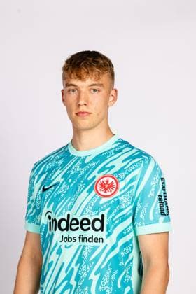 Yurij Obert, U21 Eintracht Frankfurt, portrait date 2024 2025 RL Südwest Regionalliga Fußball Poolfoto ,EDITORIAL USE ONLY