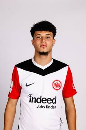 Anas Alaoui, U21 Eintracht Frankfurt, portrait date 2024 2025 RL Südwest Regionalliga Fußball Poolfoto ,EDITORIAL USE ONLY