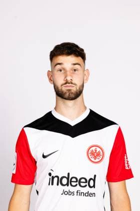 Paul Wünsch, U21 Eintracht Frankfurt, portrait date 2024 2025 RL Südwest Regionalliga soccer Poolfoto ,EDITORIAL USE ONLY