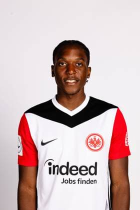 Phinees Bonianga, U21 Eintracht Frankfurt, portrait date 2024 2025 RL Südwest Regionalliga Fußball Poolfoto ,EDITORIAL USE ONLY