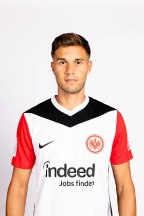 Dominik Crljenec, U21 Eintracht Frankfurt, portrait date 2024 2025 RL Südwest Regionalliga Fußball Poolfoto ,EDITORIAL USE ONLY