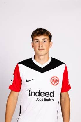 Tim Hannak, U21 Eintracht Frankfurt, portrait date 2024 2025 RL Südwest Regionalliga soccer Poolfoto ,EDITORIAL USE ONLY
