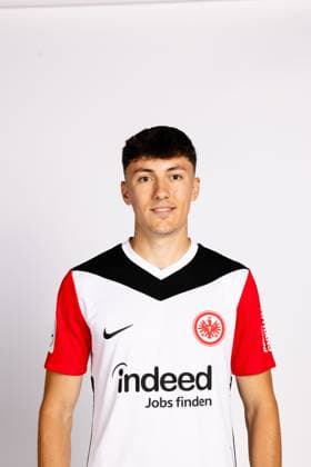 Max Hauswirth, U21 Eintracht Frankfurt, portrait date 2024 2025 RL Südwest Regionalliga Fußball Poolfoto ,EDITORIAL USE ONLY