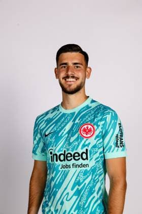 Melvin Hellmann, U21 Eintracht Frankfurt, portrait date 2024 2025 RL Südwest Regionalliga Fußball Poolfoto ,EDITORIAL USE ONLY