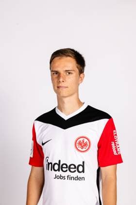 Jaden Korzynietz, U21 Eintracht Frankfurt, portrait date 2024 2025 RL Südwest Regionalliga Fußball Poolfoto ,EDITORIAL USE ONLY
