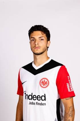 Matteo Mazzone, U21 Eintracht Frankfurt, portrait date 2024 2025 RL Südwest Regionalliga Fußball Poolfoto ,EDITORIAL USE ONLY