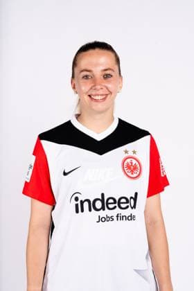 Nina Lührßen, Eintracht Frankfurt Women, portrait date 2024 2025 1 BL Bundesliga Soccer Poolfoto ,EDITORIAL USE ONLY