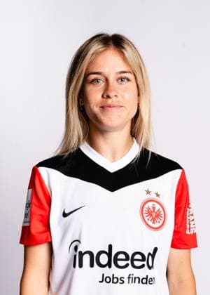 Nadine Riesen, Eintracht Frankfurt Women, portrait date 2024 2025 1 BL Bundesliga Soccer Poolfoto ,EDITORIAL USE ONLY