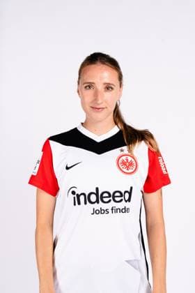 Lara Prasnikar, Eintracht Frankfurt women, portrait date 2024 2025 1 BL Bundesliga soccer Poolfoto ,EDITORIAL USE ONLY