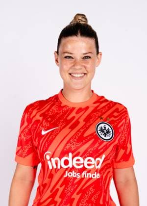 Lea Paulick, Eintracht Frankfurt women, portrait date 2024 2025 1 BL Bundesliga soccer Poolfoto ,EDITORIAL USE ONLY