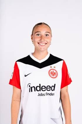 Sophie Nachtigall, Eintracht Frankfurt women, portrait date 2024 2025 1 BL Bundesliga soccer Poolfoto ,EDITORIAL USE ONLY