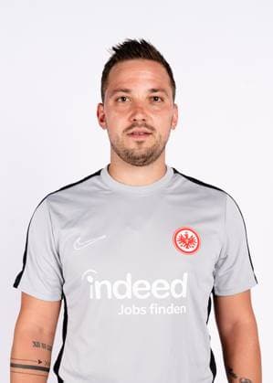 Video analyst Christos Rellas, Eintracht Frankfurt women, portrait date 2024 2025 1 BL Bundesliga soccer Poolfoto ,EDITORIAL USE ONLY