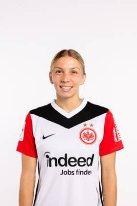 Elisa Senß, Eintracht Frankfurt Women, portrait date 2024 2025 1 BL Bundesliga Soccer Poolfoto ,EDITORIAL USE ONLY