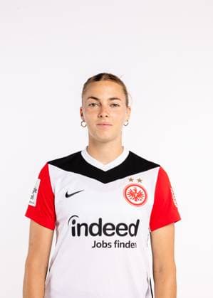 Laura Freigang, Eintracht Frankfurt women, portrait date 2024 2025 1 BL Bundesliga soccer Poolfoto ,EDITORIAL USE ONLY