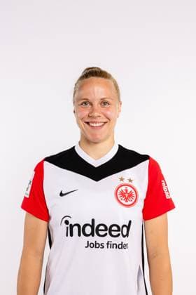 Pia Sophie Wolter Eintracht Frankfurt Women, portrait date 2024 2025 1 BL Bundesliga Soccer Poolfoto ,EDITORIAL USE ONLY