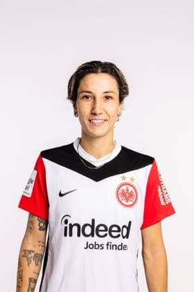 Sara Doorsoun, Eintracht Frankfurt Women, portrait date 2024 2025 1 BL Bundesliga Soccer Poolfoto ,EDITORIAL USE ONLY
