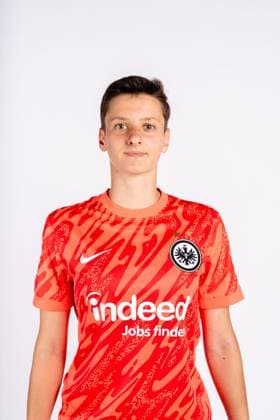 Lina Altenburg, Eintracht Frankfurt women, portrait date 2024 2025 1 BL Bundesliga soccer Poolfoto ,EDITORIAL USE ONLY