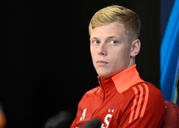Sparta player Filip Panak at a press conference, PK, Pressekonferenz prior to the Champions League 4th qualifying round match Sparta Prague vs Malmo FF, in Prague, Czech Republic, August 26, 2024. (CTKxPhoto KaterinaxSulova) CTKPhotoP2024082603975  CTKPhotoP2024082603975