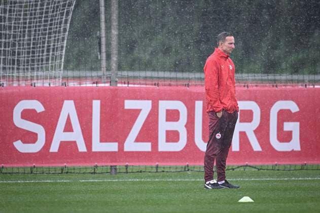 FOOTBALL Champions League qualification season 2024 2025 return match FC Salzburg Dynamo Kiev 26 08 2024 Training FC Salzburg coach Pepijn Lijnders