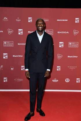 Owen Ansah arriving at the SPORT BILD Award ceremony on 26 08 2024 at the Fischauktionshalle in Hamburg