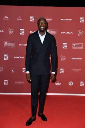 Owen Ansah arriving at the SPORT BILD Award ceremony on 26 08 2024 at the Fischauktionshalle in Hamburg
