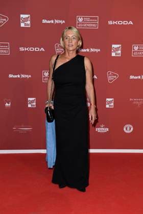 Heidi Beckenbauer arriving at the SPORT BILD Award ceremony on 26 08 2024 at the Fischauktionshalle in Hamburg