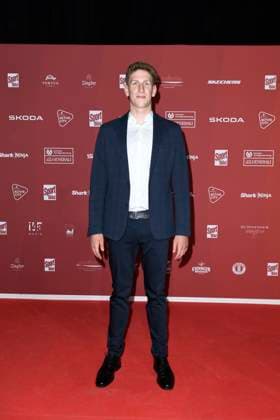 Lukas Märtens Gold Medal 2024 Olympic champion on arrival at the SPORT BILD Award ceremony on 26 August 2024 at the Fischauktionshalle in Hamburg