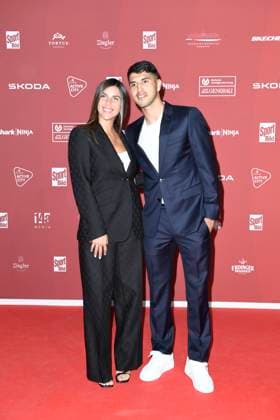 NAME on arrival at the SPORT BILD Award ceremony on 26 08 2024 in the Fischauktionshalle in Hamburg