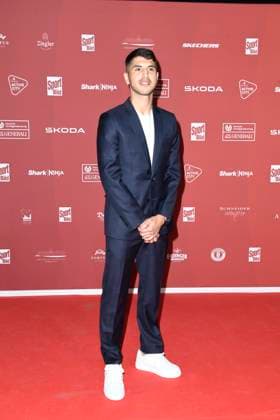 NAME on arrival at the SPORT BILD Award ceremony on 26 08 2024 in the Fischauktionshalle in Hamburg