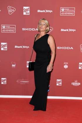 Heidi Beckenbauer arriving at the SPORT BILD Award ceremony on 26 08 2024 at the Fischauktionshalle in Hamburg
